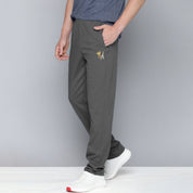 MAX 21 Men's Crown Embroidered Fleece Trousers Men's Trousers SZK Graphite S 