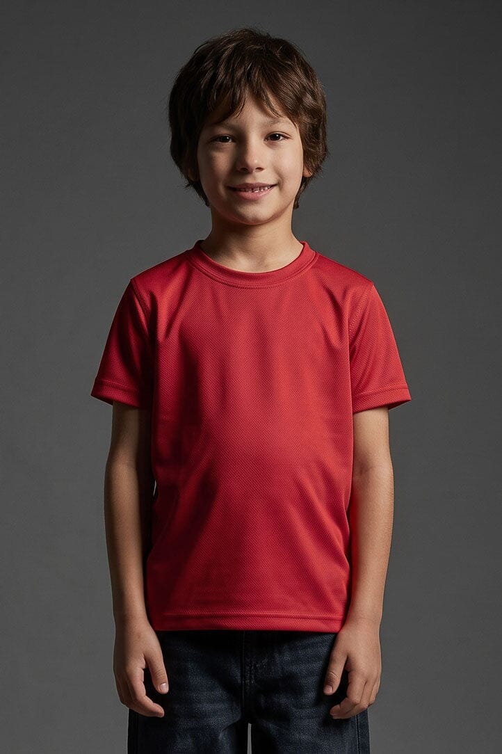 Red-Poly Cotton