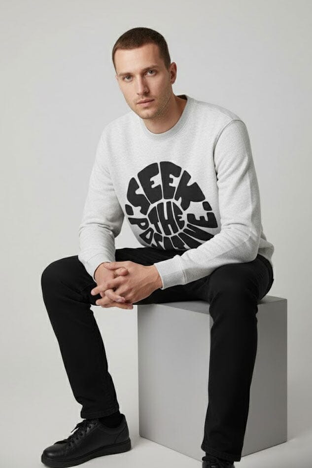 L.A.T Men's Seek The Positive Minor Fault Sweatshirt