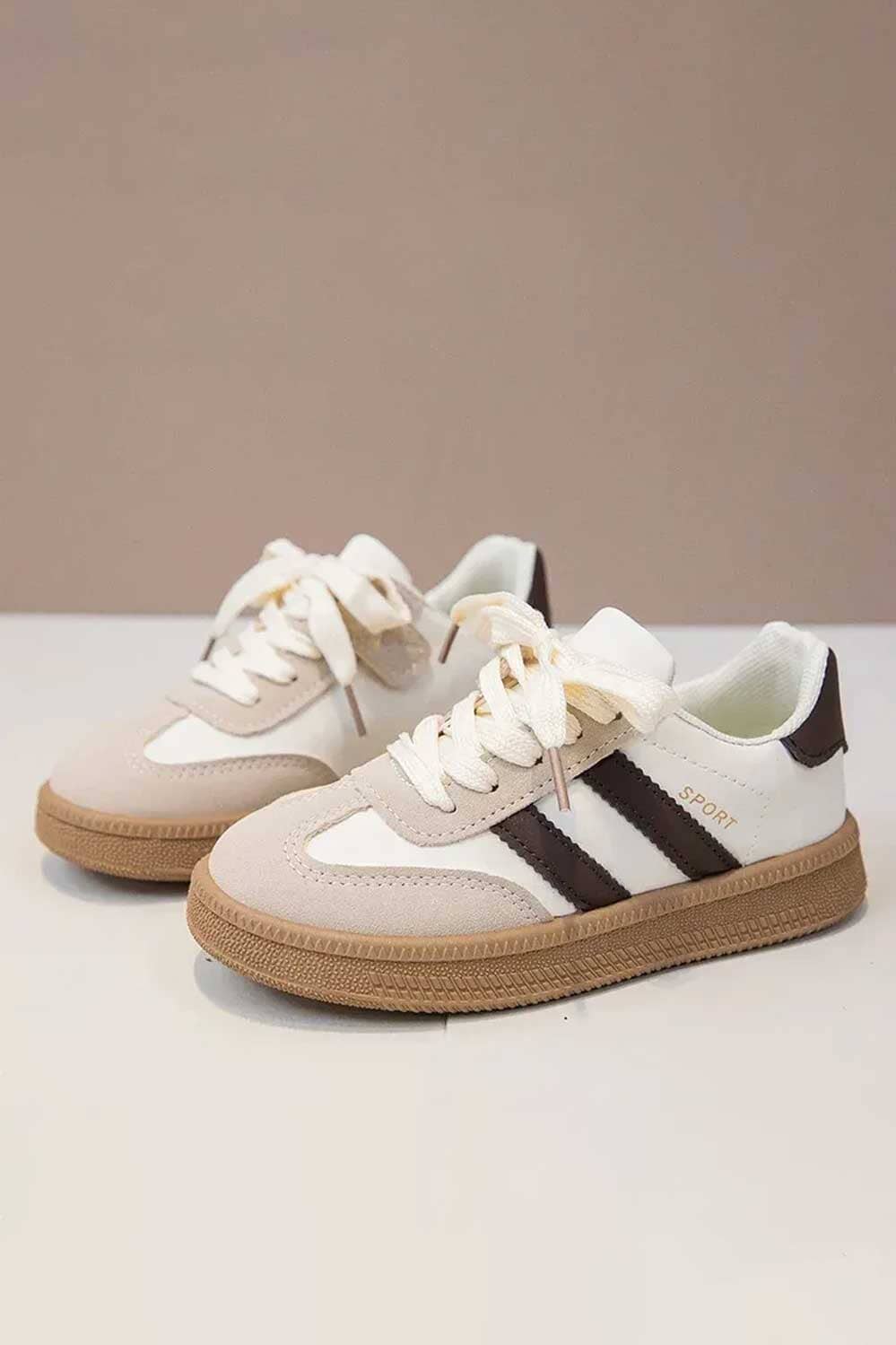 White & Beige