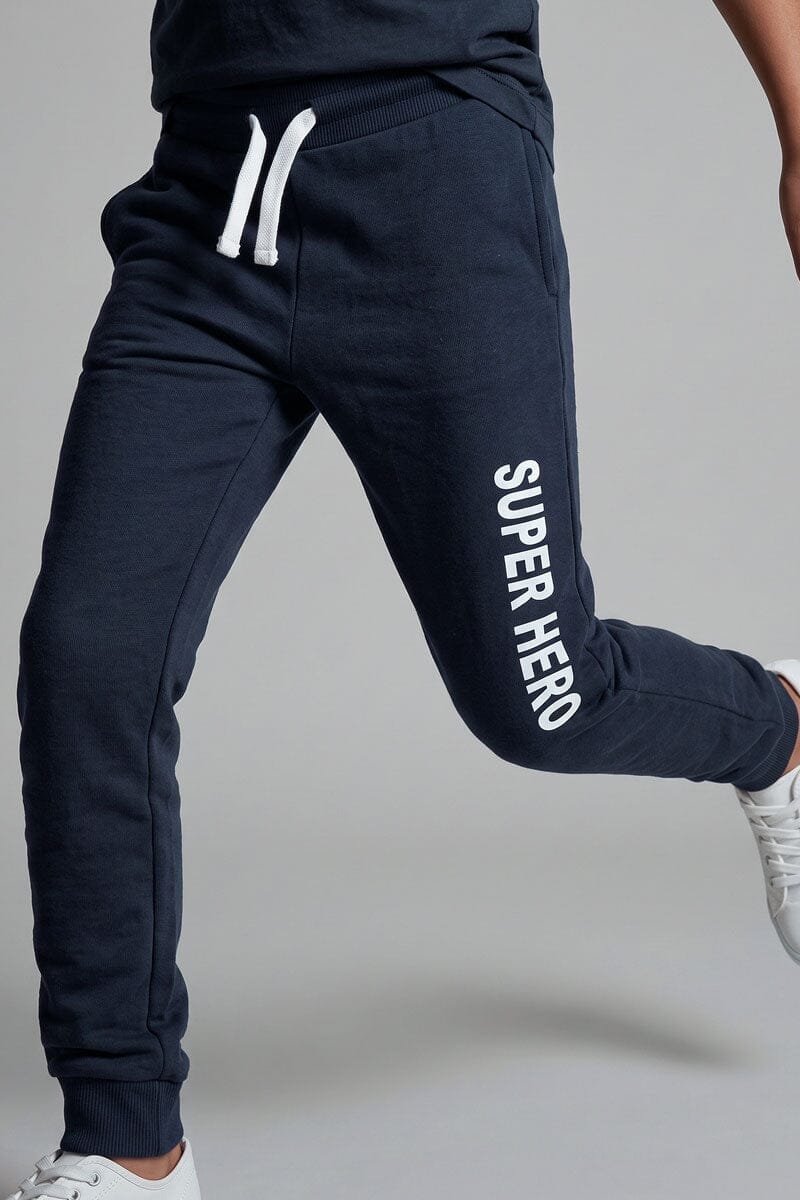 Navy & White