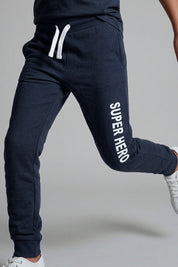 Navy & White