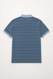 Eternity Premium Men's Microdot Striped Polo Shirt