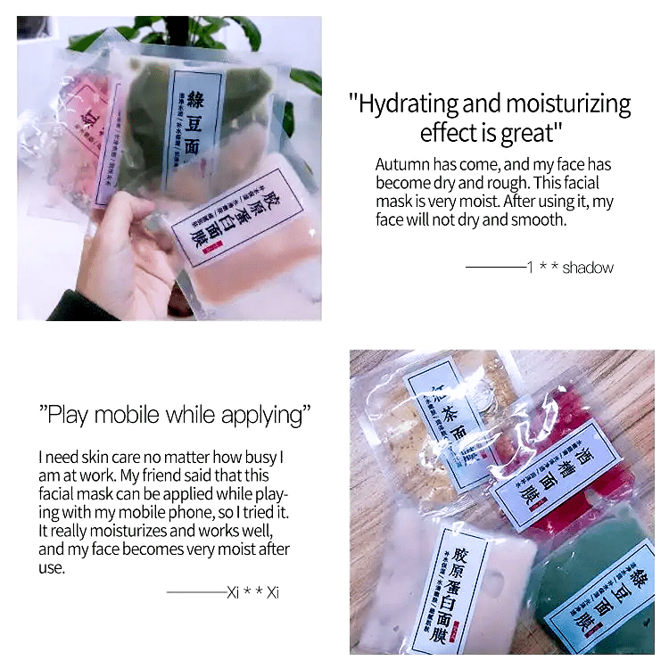 VENZEN Mung Bean Hydrating Mask Health & Beauty Shaoxing Shangqu im&ex Co.,ltd 