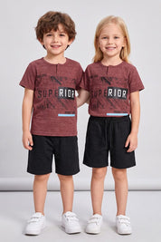 Maroon & Black
