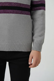 Grey & Purple