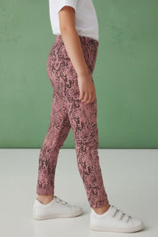KM Girl's Printed Leggings