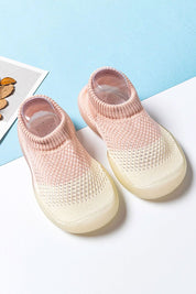 Powder Pink & White