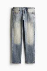 D&Co Men's Regular Fit Washed Denim