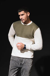 MHW Men's Contrast Fleece Sweatshirt