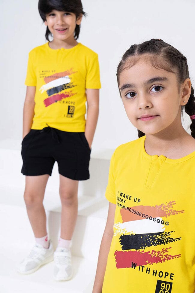 Yellow & Black