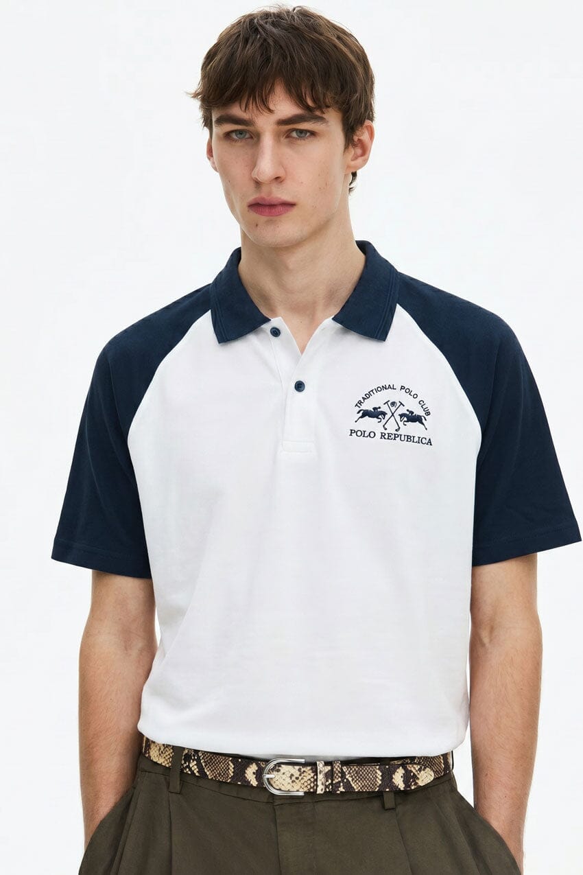 White & Navy