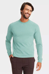Polo Republica Men's Essentials Raglan Long Sleeve Tee Shirt