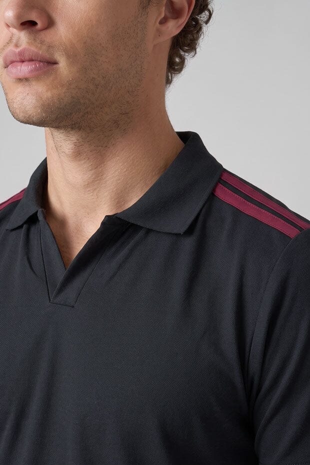 Black & Maroon