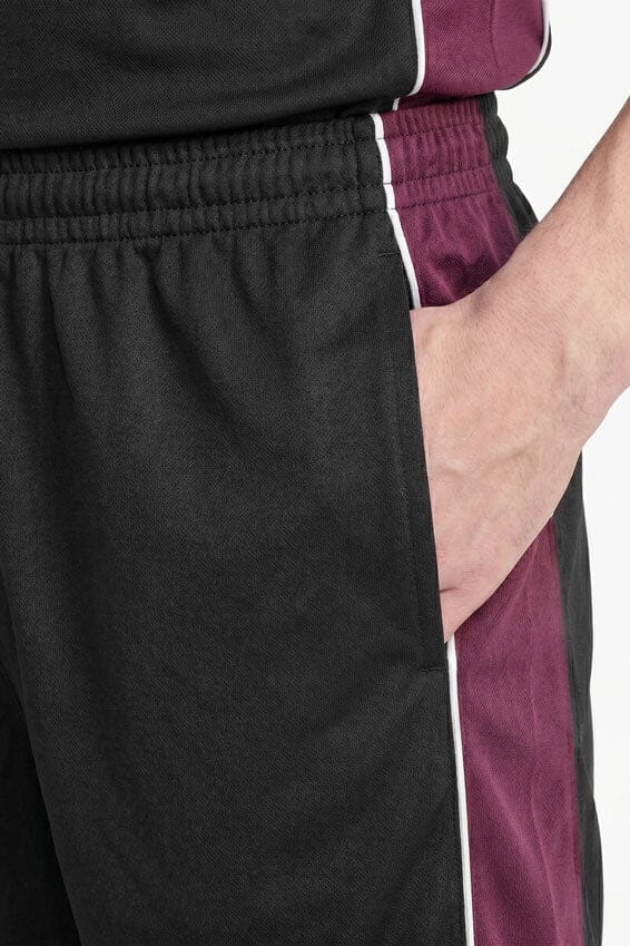 Black & Maroon