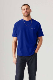 Polo Republica Men's Logo Curved Loose Fit Tee Shirt