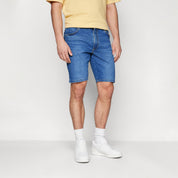 EG Men's Denim Shorts Men's Shorts Fab Industries (Pvt) Ltd Dark Blue 30 20