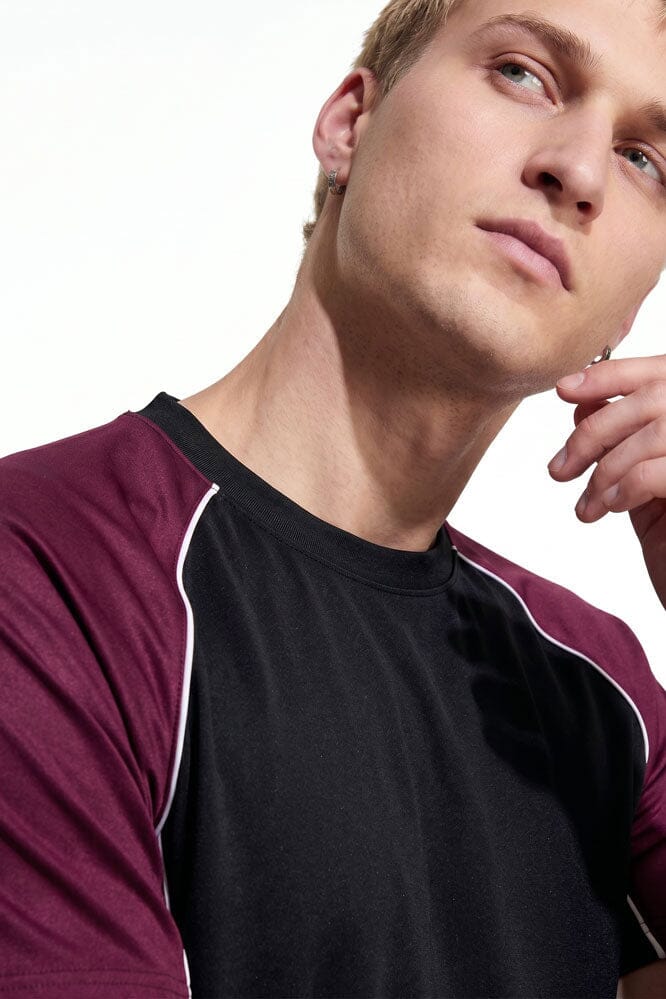 Black & Maroon