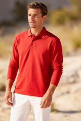 Polo Republica Men's Long Sleeve Polo Shirt