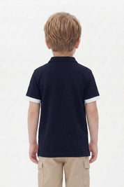 Navy & White