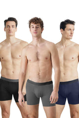 Eternity Men's Ultra-Comfort Boxer Briefs - Pack Of 3