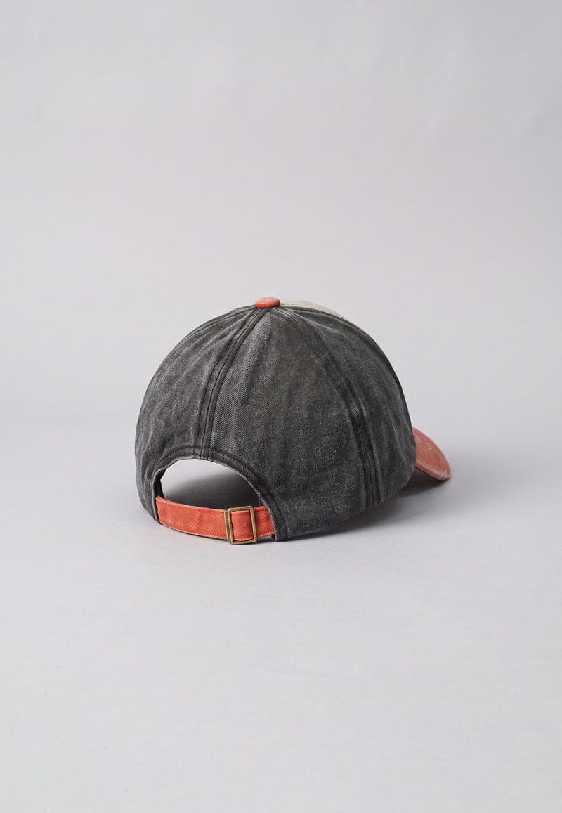 Charcoal & Orange