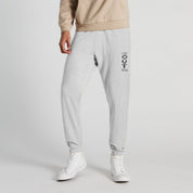 MAX 21 Men's Change Future Printed Fleece Joggers Pants Men's Jogger Pants SZK Grey S 