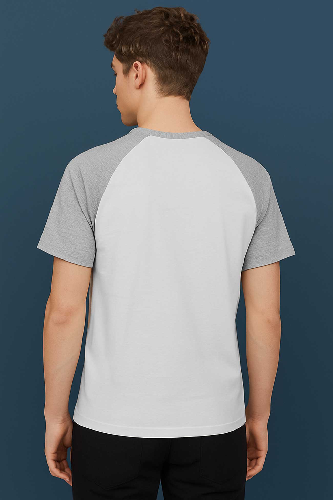 White & Heather Grey