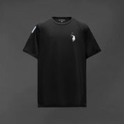 Polo Republica Men's Pony & Three Stripes Printed Activewear Tee Shirt Men's Tee Shirt Polo Republica 