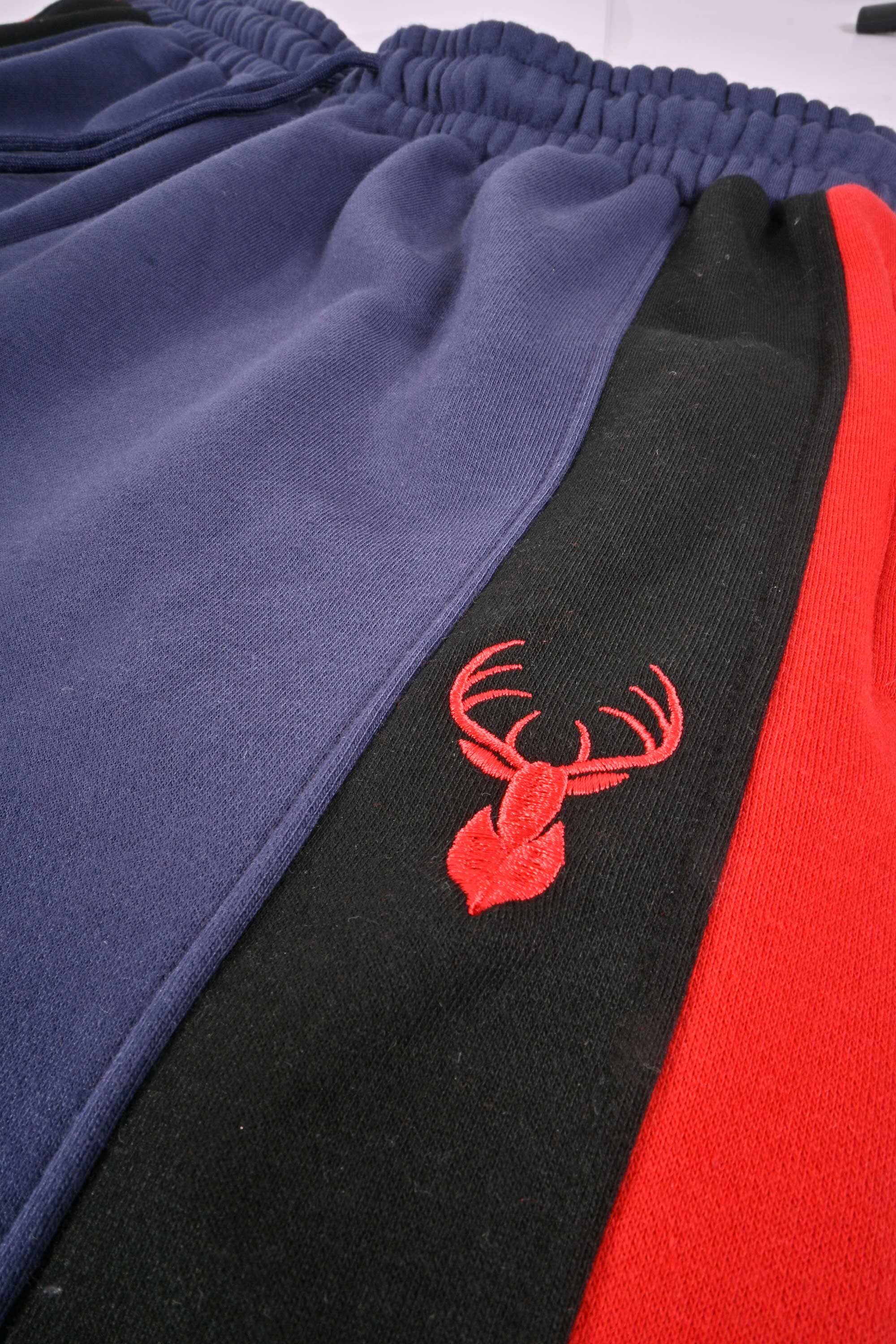 Navy & Red