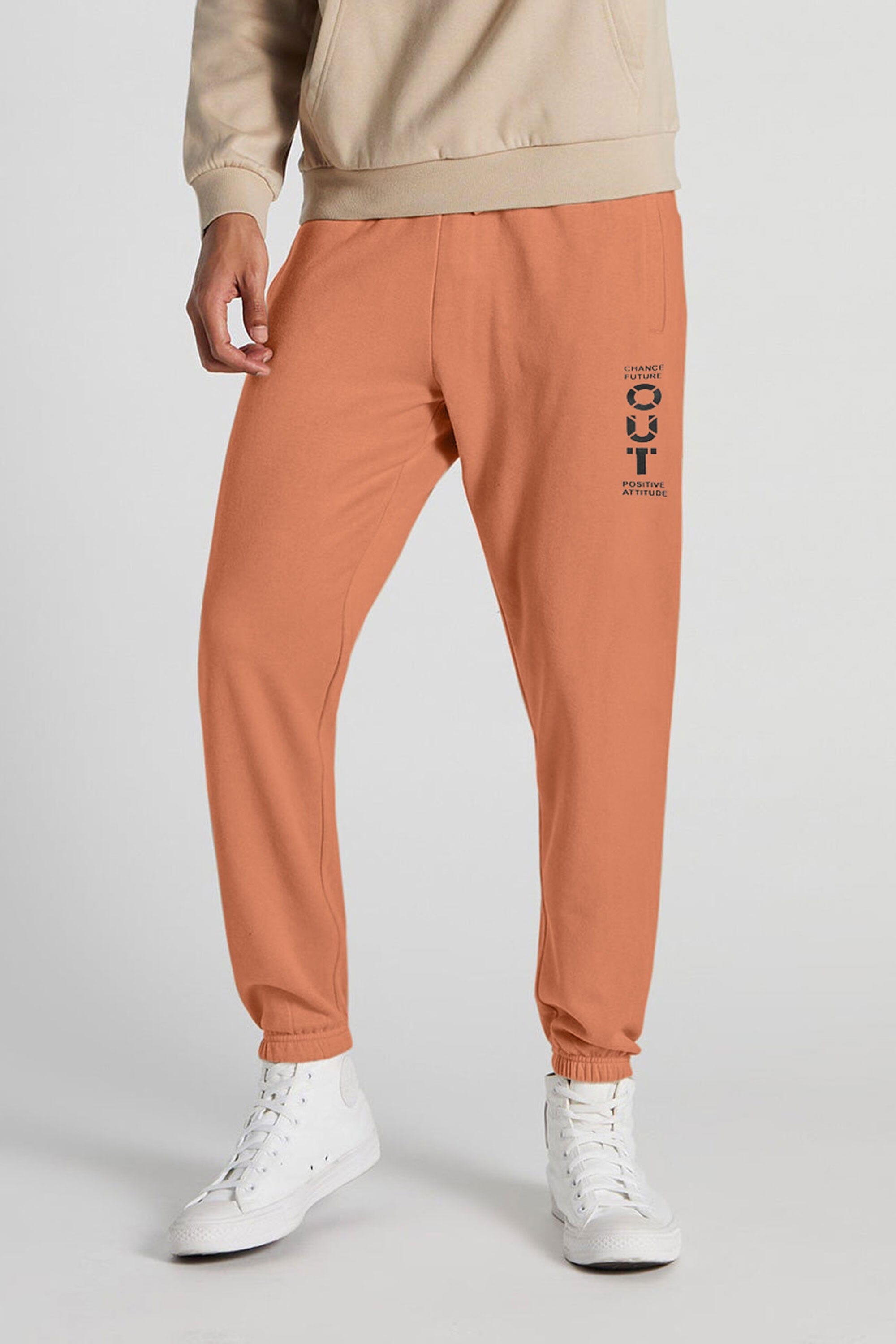 MAX 21 Men's Change Future Printed Fleece Joggers Pants Men's Jogger Pants SZK 