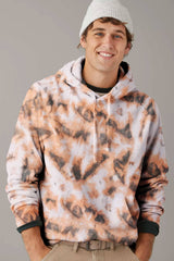 MAX 21 Men's Tie & Dye Pullover Hoodie