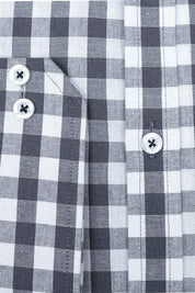 Eternity Men's Slim Fit Shepherd Check Casual Shirt