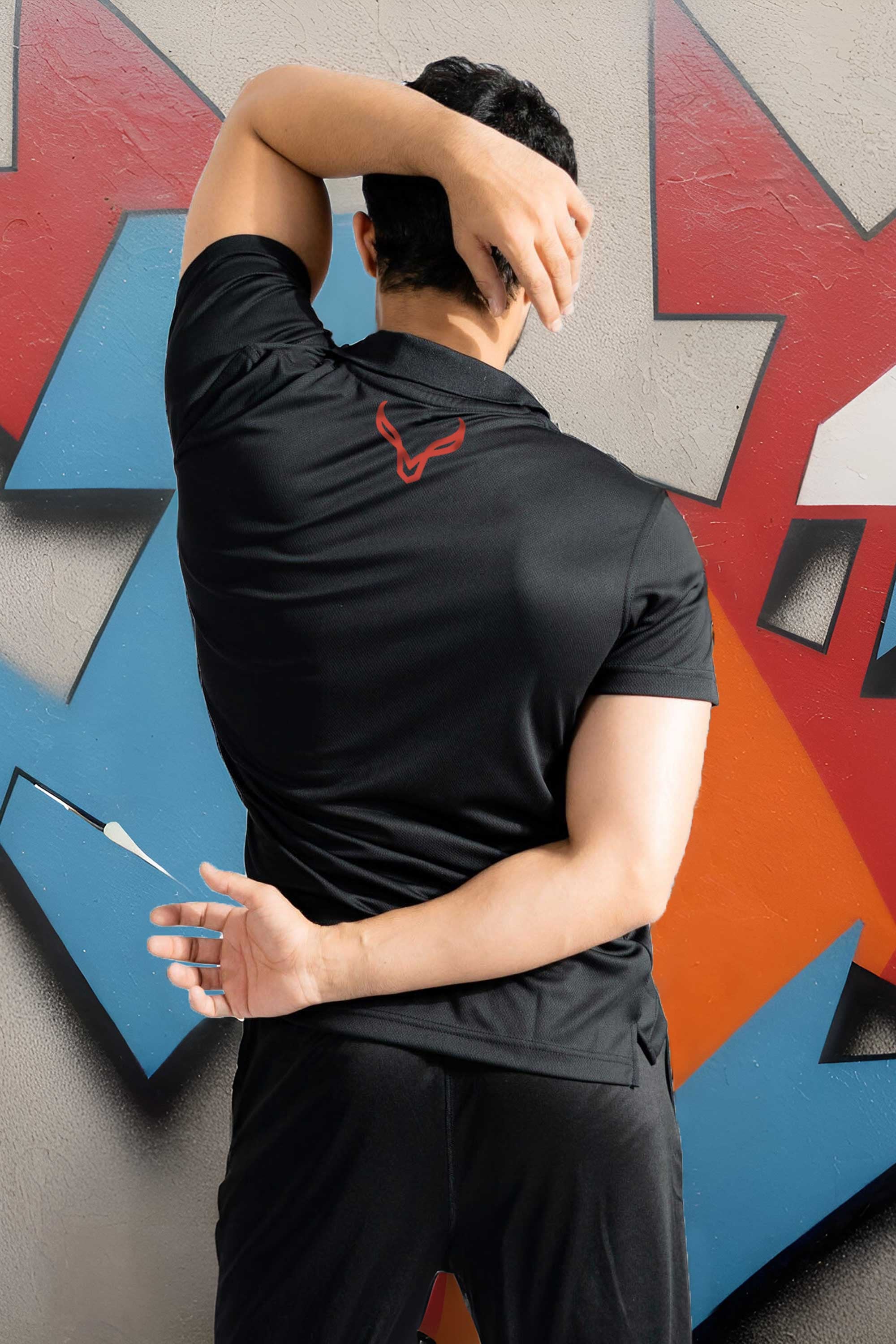 Polo Republica Men's Play Great Printed Activewear Minor Fault Polo Shirt Men's Polo Shirt Polo Republica 