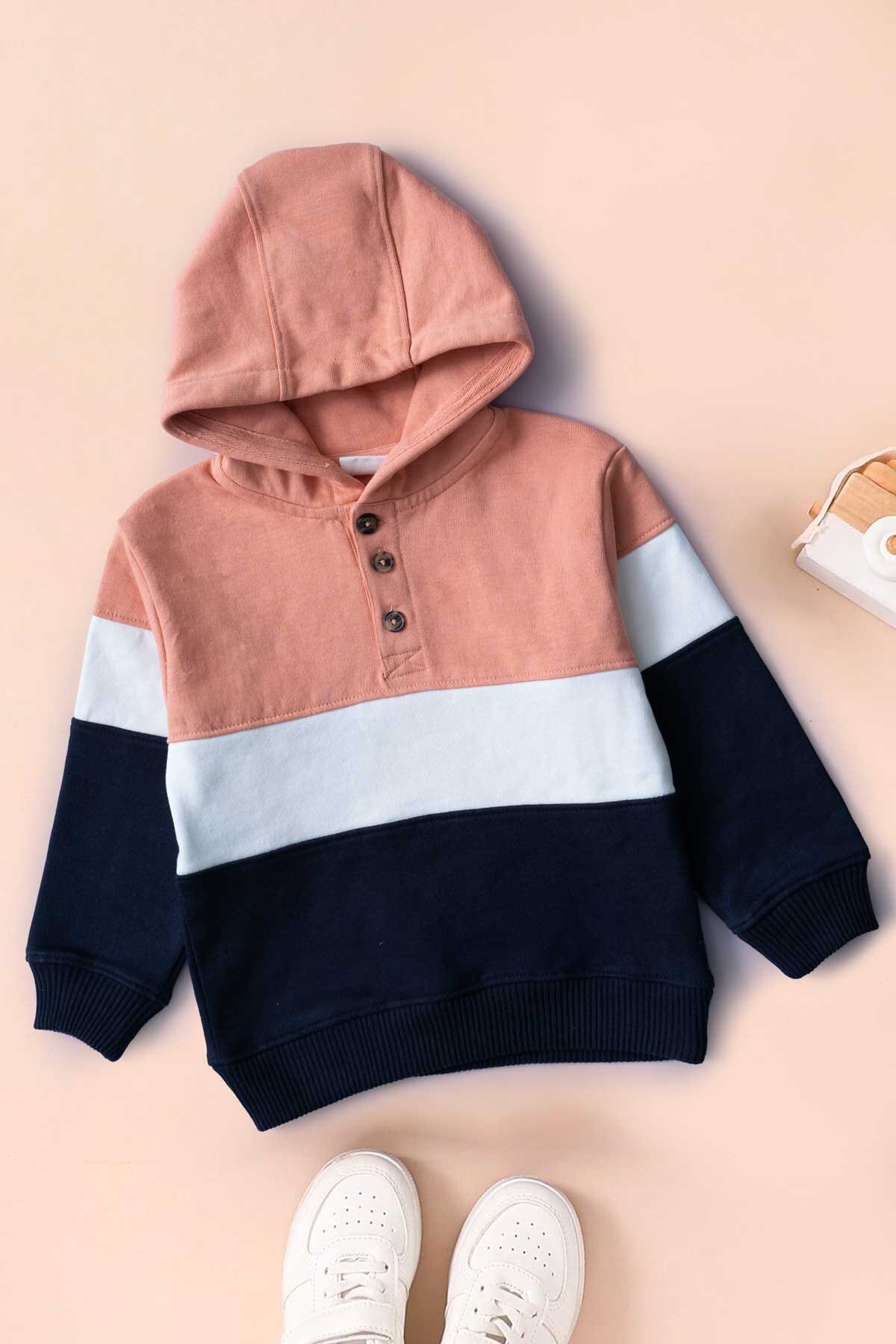 Powder Pink & Navy