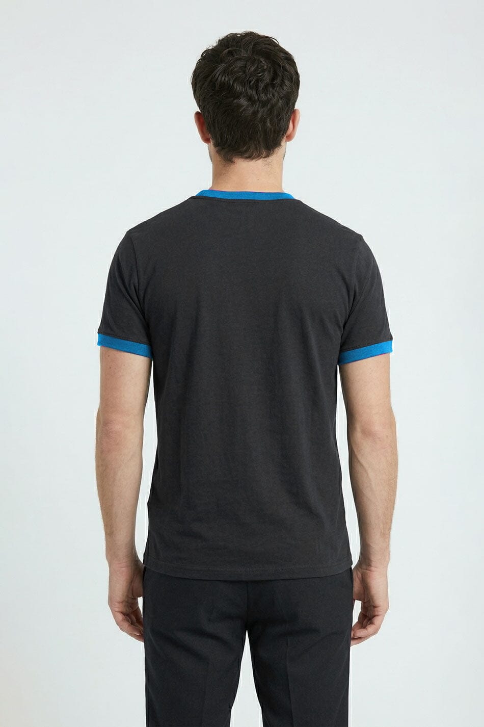 Black & Aqua Blue