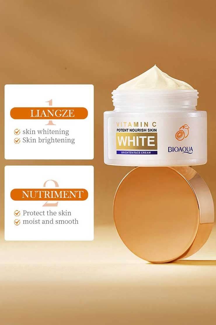 Bioaqua Vitamin C Brighten Face Cream - 50g