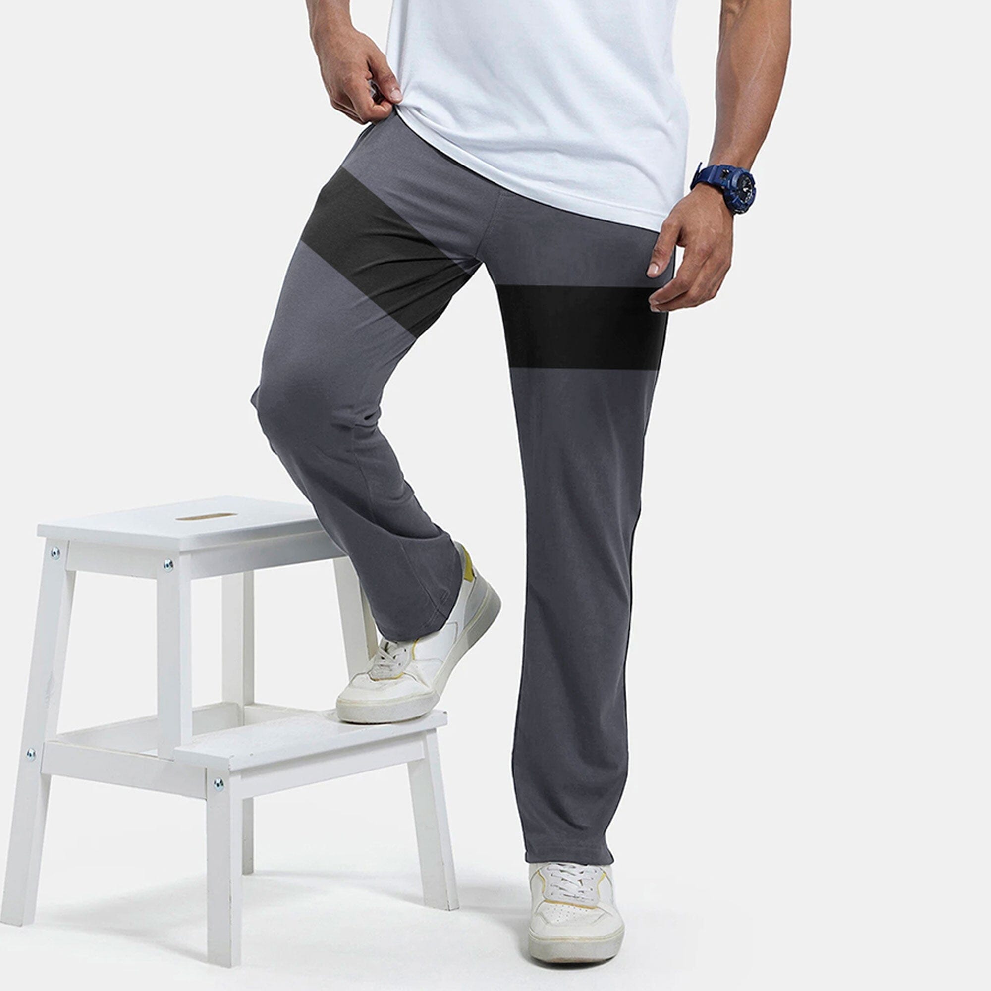 Men's Albany Panels Activewear Trousers Men's Trousers IBT Graphite S 