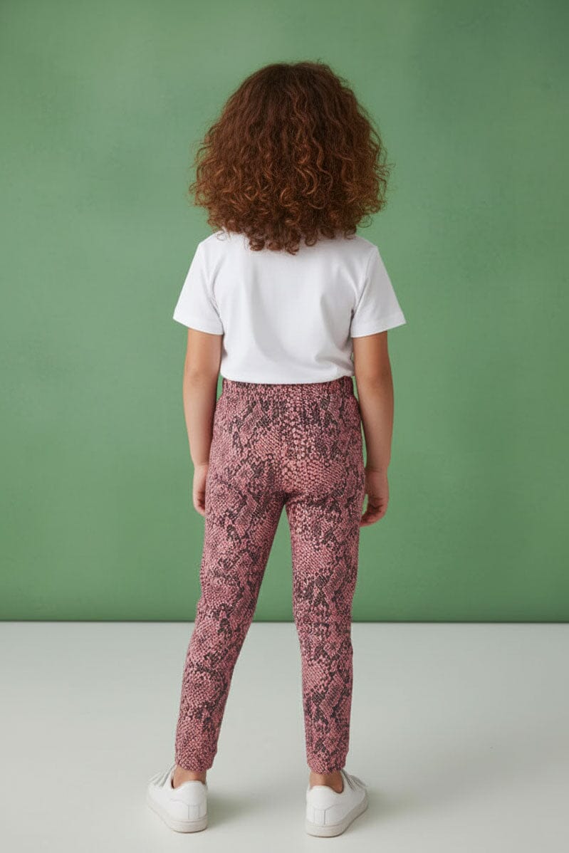 KM Girl's Printed Leggings