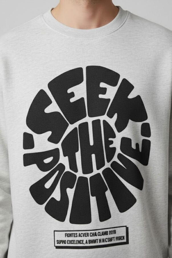 L.A.T Men's Seek The Positive Minor Fault Sweatshirt