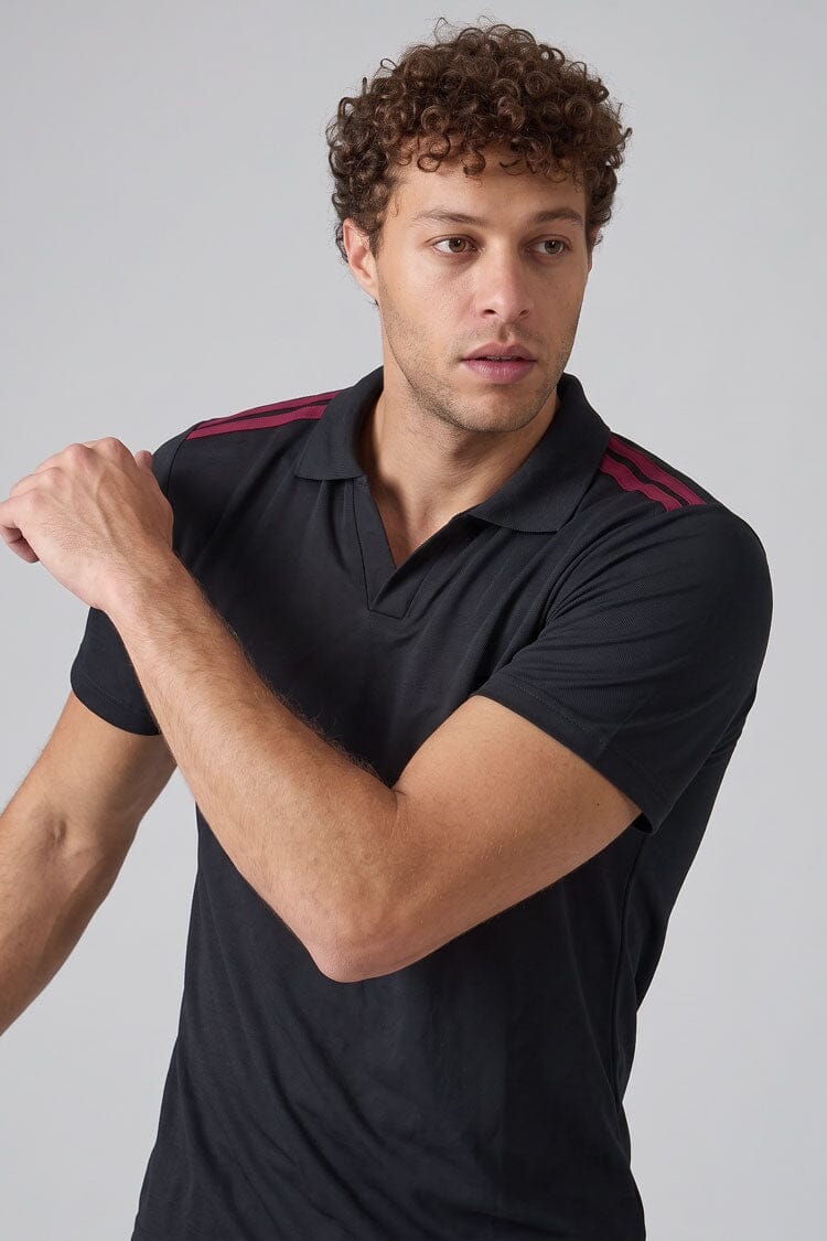 Black & Maroon