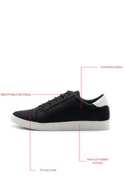 Black Camel Men's Canvas Sneakers