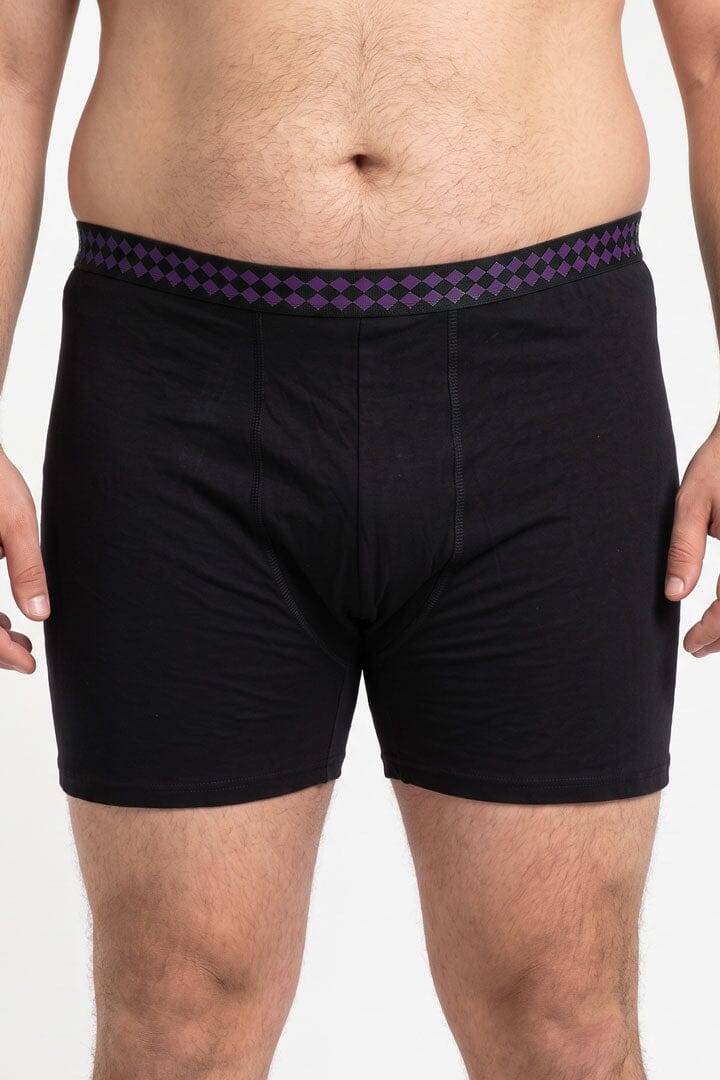 Black & Purple