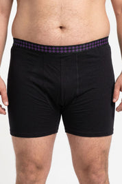 Black & Purple