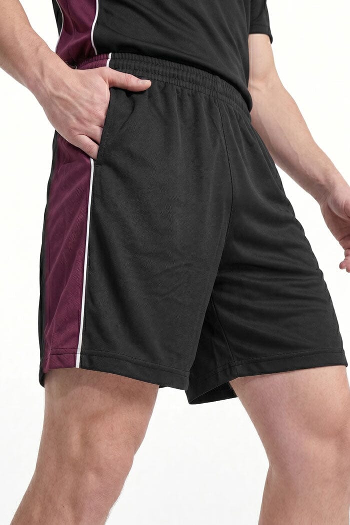 Black & Maroon