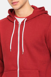 Ckh Men's Minor Fault Zipper Fleece Hoodie Men's Zipper Hoodie Yasir Bin Asad 