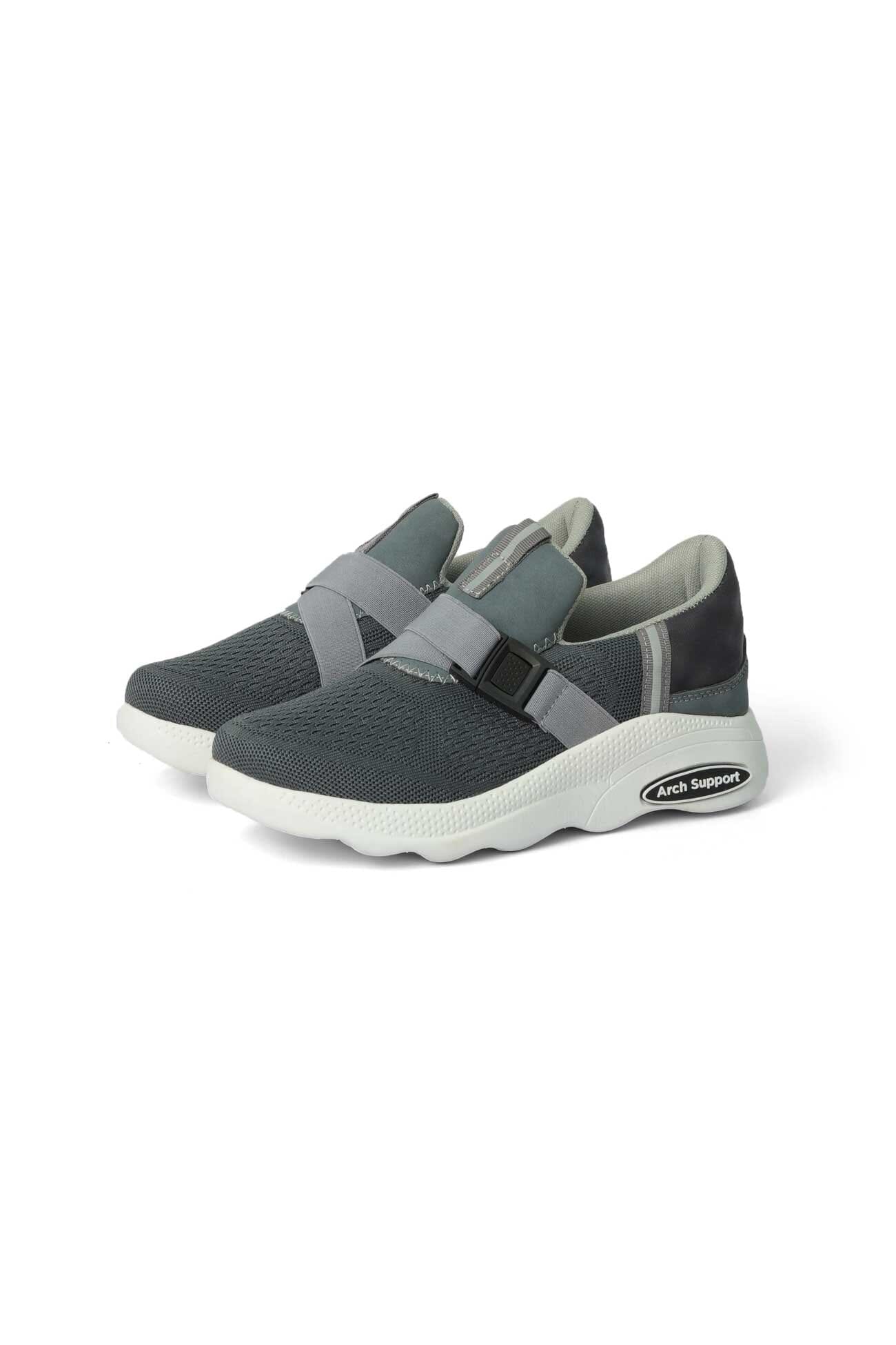 Slate Grey & White