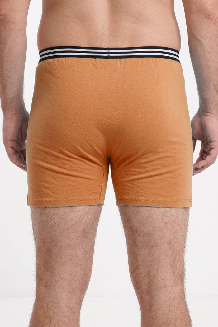 Orange & White