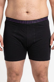 Black & Purple