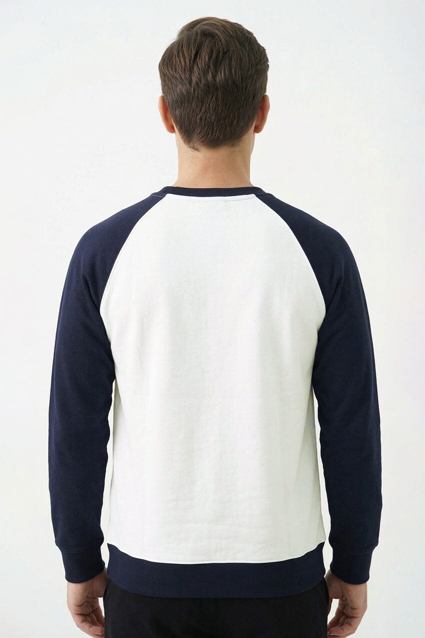 Off White & Navy